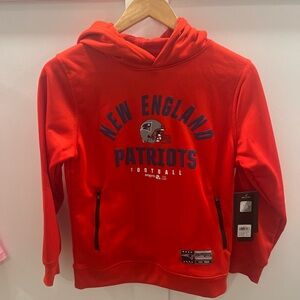 NFL Red New England Patriots Kids Hoodie